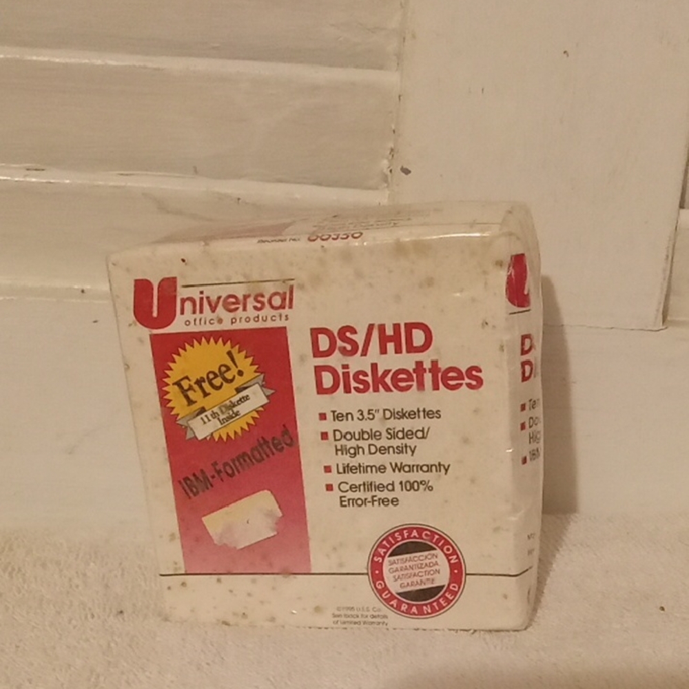 Vintage Universal DS/HD Diskettes